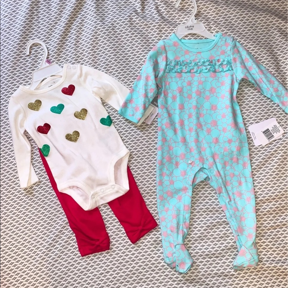 Baby girl clothes NWT 9mo